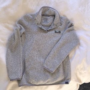 LL Bean Sweater Fleece Pullover
